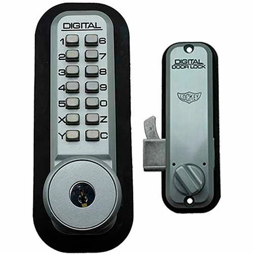 Deals ๐ LockeyUSA Lockey Digital Door Lock 2500 Mechanical Keyless Hook Bolt with Key Override, Satin Chrome ๐ 1 Deals ๐ LockeyUSA Lockey Digital Door Lock 2500 Mechanical Keyless Hook Bolt with Key Override, Satin Chrome ๐
