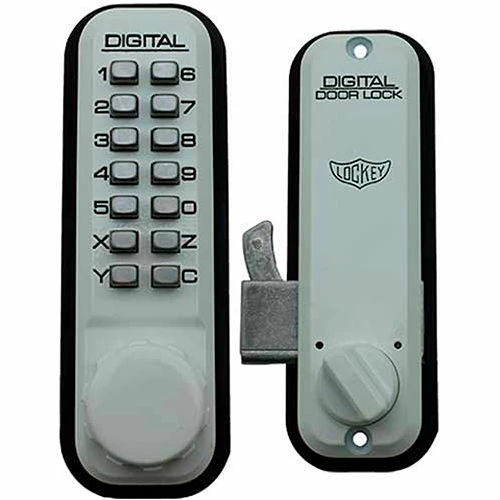 Best Pirce π LockeyUSA Lockey Digital Door Lock 2500 Mechanical Keyless Hook Bolt, White π 1 Best Pirce π LockeyUSA Lockey Digital Door Lock 2500 Mechanical Keyless Hook Bolt, White π