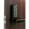 Buy 😍 LockeyUSA Lockey Digital Door Lock 2835 Lever Handle, Oil Rubbed Bronze 👏