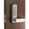 Top 10 🛒 LockeyUSA Lockey Digital Door Lock 2835 Lever Handle, Satin Chrome ⌛