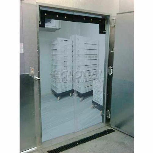 Discount π Chase Doors EconoClear™ Flexible Low-Temperature Clear Swinging Door 34"W x 80"H 𧨠1 Discount π Chase Doors EconoClear™ Flexible Low-Temperature Clear Swinging Door 34"W x 80"H π§¨