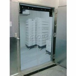 Outlet 😀 Chase Doors EconoClear™ Flexible Standard Clear Swinging Door 60"W x 84"H EC6084STSS 👍