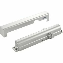 Flash Sale 👏 Global Industrial Aluminum Door Closer, Manual, Hydraulic, For Internal and External Use ❤️ -Doors & Windows Sales 713153 06
