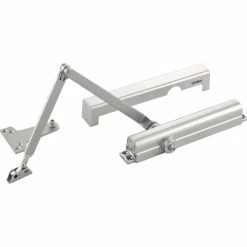 Flash Sale 👏 Global Industrial Aluminum Door Closer, Manual, Hydraulic, For Internal and External Use ❤️ -Doors & Windows Sales 713153 07
