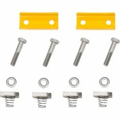 Brand new 😀 Global Industrial™ Yellow Powder 🧥 Coated Steel Ladder Safety Post 🌟 -Doors & Windows Sales 713158 11