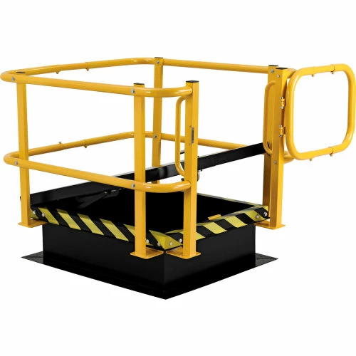 Discount ⌛ Global Industrial Galvanized Steel Safety Railing For 24" x 36" & 30" x 36" Roof Hatches 😉 2 Discount ⌛ Global Industrial Galvanized Steel Safety Railing For 24" x 36" & 30" x 36" Roof Hatches 😉 - Image 2