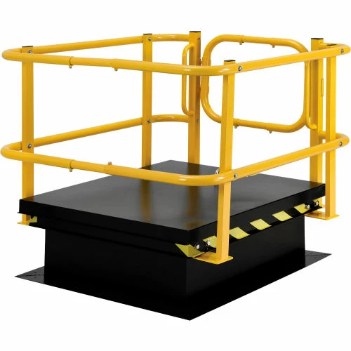 Discount ⌛ Global Industrial Galvanized Steel Safety Railing For 24" x 36" & 30" x 36" Roof Hatches 😉 4 Discount ⌛ Global Industrial Galvanized Steel Safety Railing For 24" x 36" & 30" x 36" Roof Hatches 😉 - Image 4