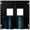 Budget 👏 Chase Doors Extra HD Double Panel Traffic Door 6'W x 7'H Black DID7284-BK 😉