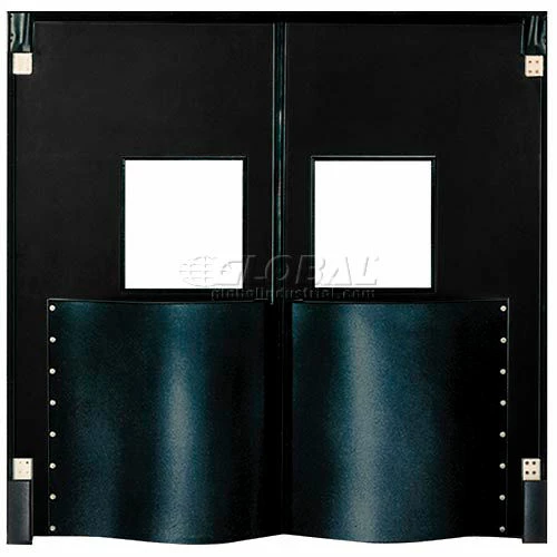 Budget π Chase Doors Extra HD Double Panel Traffic Door 6'W x 7'H Black DID7284-BK π 1 Budget π Chase Doors Extra HD Double Panel Traffic Door 6'W x 7'H Black DID7284-BK π