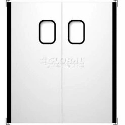 Deals π₯ Chase Doors Stainless Steel Single Panel Impact Traffic Door SSTS4284 3'6"W x 7'H π
