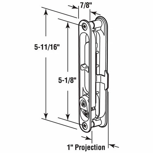 Buy ๐ฅ Prime-Line Products Prime-Line® Sliding Screen DoorLatch, White, A 222 โจ 2 Buy ๐ฅ Prime-Line Products Prime-Line® Sliding Screen DoorLatch, White, A 222 โจ - Image 2