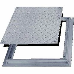 Deals 🎉 Acudor 24x24 Aluminum Diamond Plate Floor Door - No Hinge 🤩