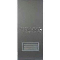 Wholesale 😍 CECO Hollow Steel Security Door 48"W X 84"H, 24"W X 12"H Louver, Mortise Prep, SteelCraft Hinge ✨