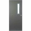 Best Pirce 👍 CECO Hollow Steel Security Door, Narrow Light, Cylindrical, SteelCraft Hinge, 16 Ga, 32"W X 80"H 💯