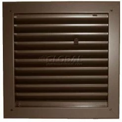 Best Pirce 👏 Air Louvers Fire-Rated Door Louver 1900A1818B, Adjustable Z-Blade, Self-Attach, 18" X 18", Bronze 👍