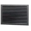 Budget ❤️ Air Louvers Steel Door Louver Two Piece 700A1818B, Inverted Split "Y", 50% Free Area, 18" X 18", Bronze ⌛