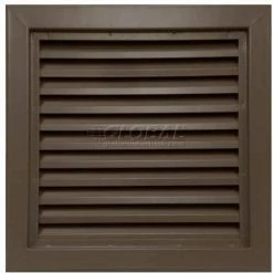 Best Pirce 🌟 Air Louvers Steel Door Louver 800A12412B, Inverted "Y" Blades, 50% Free Area, 24" X 12", Bronze ⭐