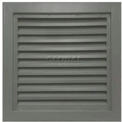 Best reviews of 🎁 Air Louvers Steel Door Louver 800A12424G, Inverted "Y" Blades, 50% Free Area, 24" X 24", Gray Primered ❤️