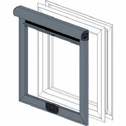 Flash Sale 𧨠Velo Privacy Screen Add-On PS-13G13GB For Air Louvers 12" x 12" Vision Lites π€©