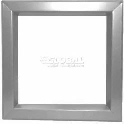 Hot Sale 😍 Air Louvers Louver & Steel Beveled Vision Lite VLFEZ2432G, 24" X 32", Gray Primered 🔔