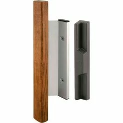 Best reviews of 💯 Prime-Line Products Prime-Line C 1019 Sliding Door Handle Set, Heavy Duty Wood Handle, Aluminum ❤️
