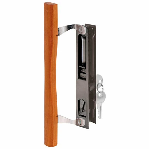 Cheap ๐ Prime-Line Products Prime-Line® Door Handle Set, Flush, w/Wood Pull and Key, Black Diecast, C 1032 ๐ 1 Cheap ๐ Prime-Line Products Prime-Line® Door Handle Set, Flush, w/Wood Pull and Key, Black Diecast, C 1032 ๐