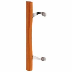 Flash Sale 🌟 Prime-Line Products Prime-Line® Sliding Door Wood Pull, Chrome Plated Brackets, C 1034 🔔