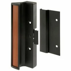 Promo 🔔 Prime-Line Products Prime-Line® Sliding Door Handle Set, Black Aluminum, International, C 1073 👏