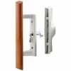 Cheapest 🥰 Prime-Line Products Prime-Line® Sliding Door Handle Set, Wood Handle, White Diecast, C 1194 ⌛