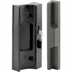 Coupon 😍 Prime-Line Products Prime-Line C 1216 Sliding Door Handle, 4-15/16-Inch Hole Centers, Black ❤️