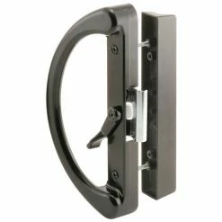 Coupon ⭐ Prime-Line Products Prime-Line® Sliding Door Handle, Clam Latch, Black, C 1222 🤩