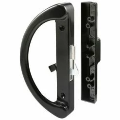 Deals 💯 Prime-Line Products Prime-Line® Sliding Door Handle, Hook Latch, Black, C 1252 😍