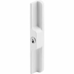 Flash Sale ❤️ Prime-Line Products Prime-Line C 1254 Sliding Door Outside Pull With Key, White ⭐