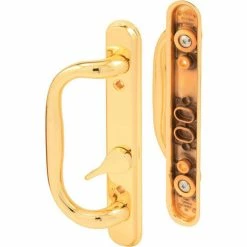 Best Pirce 🎉 Prime-Line Products Prime-Line C 1287 Sliding Door Handle Set, Brass Plated 🥰
