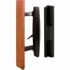 Flash Sale ⌛ Prime-Line Products Prime-Line C 1313 Diecast Sliding Door Handle Set With Wood Handle, Black ✨