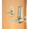 New 🧨 Codelocks Electronic Leverset, CL4210-SS, Key Override for Lighter Doors, Stainless Steel 🤩
