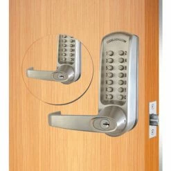 Top 10 🔥 Codelocks ANSI Grade 2 Mechanical Lockset, CL610BB-BS, EZ Code Change, Dual Key Pads, Silver Gray ✨ -Doors & Windows Sales CNO CL610BB BS