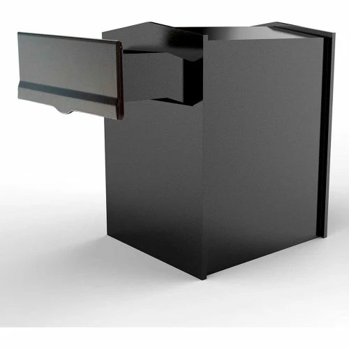 Coupon 𧨠QualArc Collection Mailbox With Chute LIB-BL-LM6-46 Rear Access Wall Mount 11-1/2x14x16-1/2 Black π₯° 4 Coupon 𧨠QualArc Collection Mailbox With Chute LIB-BL-LM6-46 Rear Access Wall Mount 11-1/2x14x16-1/2 Black π₯° - Image 4
