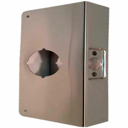 Promo π Don-Jo Don Jo 1-CW-S Wrap Around For Cylinder Door Locks 2-1/8"Hole, 4"x9", Stainless Steel - Pkg Qty 10 π 1 Promo π Don-Jo Don Jo 1-CW-S Wrap Around For Cylinder Door Locks 2-1/8"Hole, 4"x9", Stainless Steel - Pkg Qty 10 π