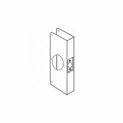 Coupon 😍 Don-Jo Don Jo 12-CW-PB Wrap Around For Cylinder Door Locks, 4-1/4"x12", Polish Brass 🎁
