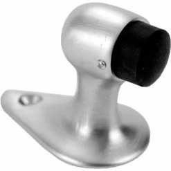 Cheapest 😍 Don-Jo Don Jo 1450-626 Door Stop, 2-1/8", 2-5/8x1-5/8"Base, Brushed Chrome - Pkg Qty 10 🎁