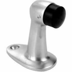 Best deal 🧨 Don-Jo Don Jo 1452-626 Door Stop, 2-3/4", 2-1/2"x1-1/2"Base, Brushed Chrome - Pkg Qty 10 🎉
