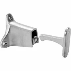Cheap ⭐ Don-Jo Don Jo 1514-626 Door Holder, 3-1/2"Projection, Brass, Brushed Chrome - Pkg Qty 10 🥰