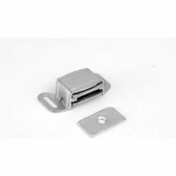 Budget 🤩 Don-Jo Don Jo 1720-626 Magnetic Latch, 2-1/16"x1-1/8"x5/8", Brushed Chrome - Pkg Qty 10 👍