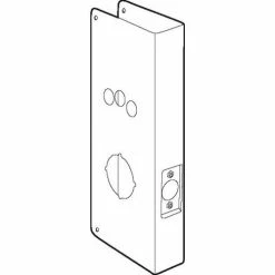 Promo ⌛ Don-Jo Don Jo 18-CW-10B Wrap Around For Schlage Cobra Locks, 5"x15", Oil Rubbed Bronze ⭐