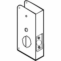 Discount 😉 Don-Jo Don Jo 21-CW-S Wrap Around For Codelocks 2010 & 4010 Series, 5"x9", Stainless Steel 🔥