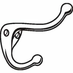 Best deal 🎉 Don-Jo Don Jo 300-605 🧥 Coat Hooks, Polish Brass - Pkg Qty 20 🎉