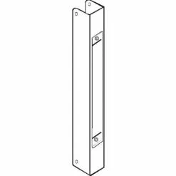 Buy 🎁 Don-Jo Don Jo 504-FE-S Mortise Lk Wrap Around Plate For 86 Cut-Out, 1-3/4"Door Thickness, SS 🥰