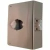 Outlet 🧨 Don-Jo Don Jo 51-CW-PB Wrap Around For Cylindrical Door Locks W/ 2-1/8"Hole, 5-1/4"x6-1/2", Polish Brass - Pkg Qty 10 😀