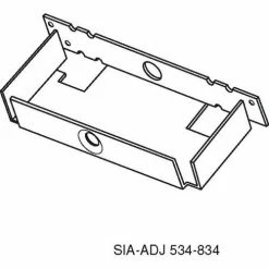 Best Sale 🔔 Don-Jo Don Jo 534 MWA Metal-Wood Stud Anchor, 5-3/4L, Steel - Pkg Qty 50 🎁